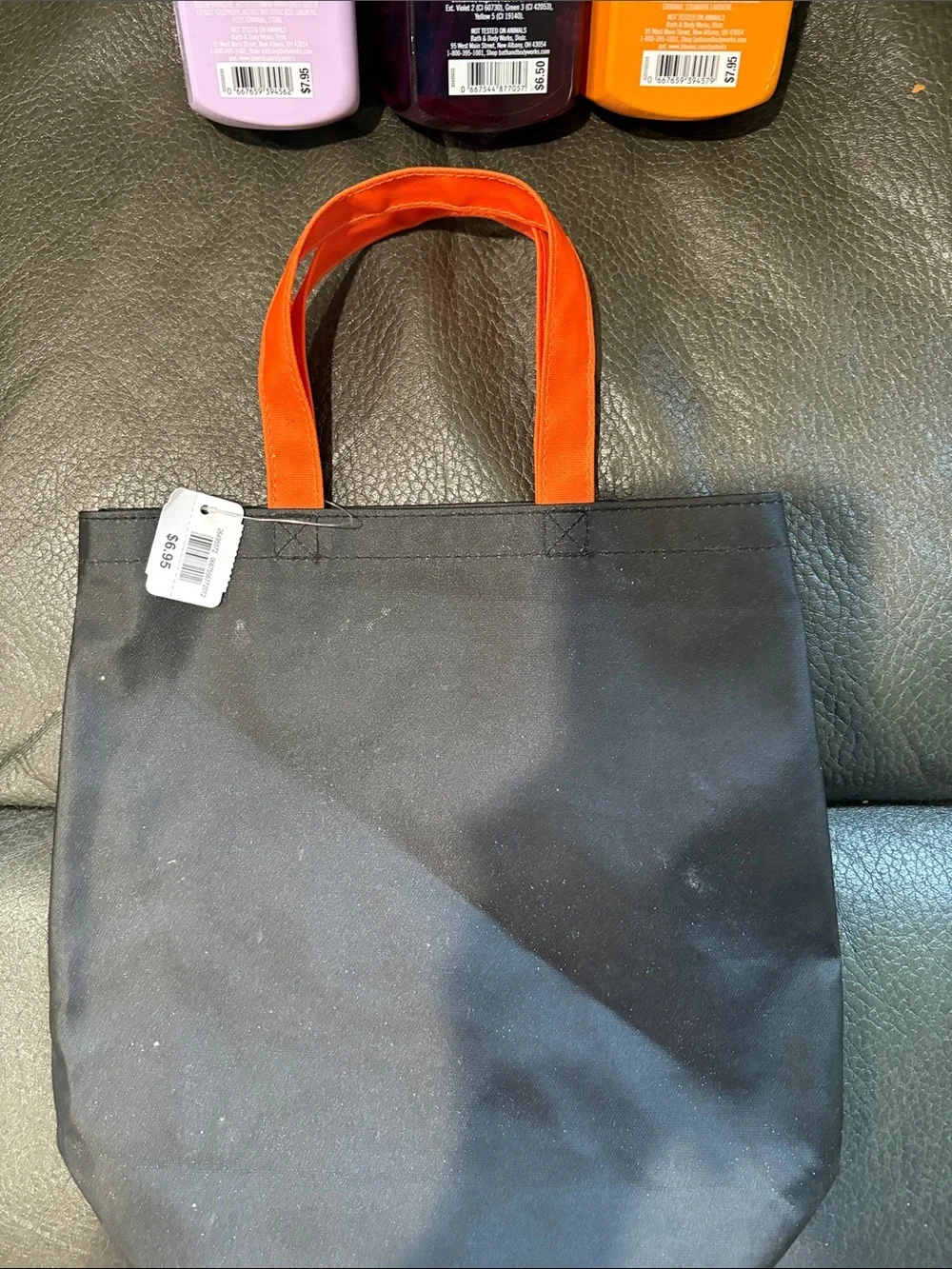 Bath and body works Halloween soap set and tote